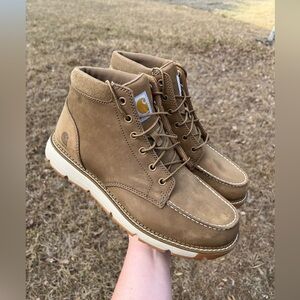 EUC Barely Worn Carhartt Millbrook 5” Moc Soft Toe Wedge Boots Size 11W